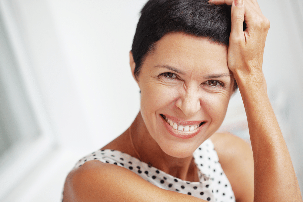 Mature Woman Smiling